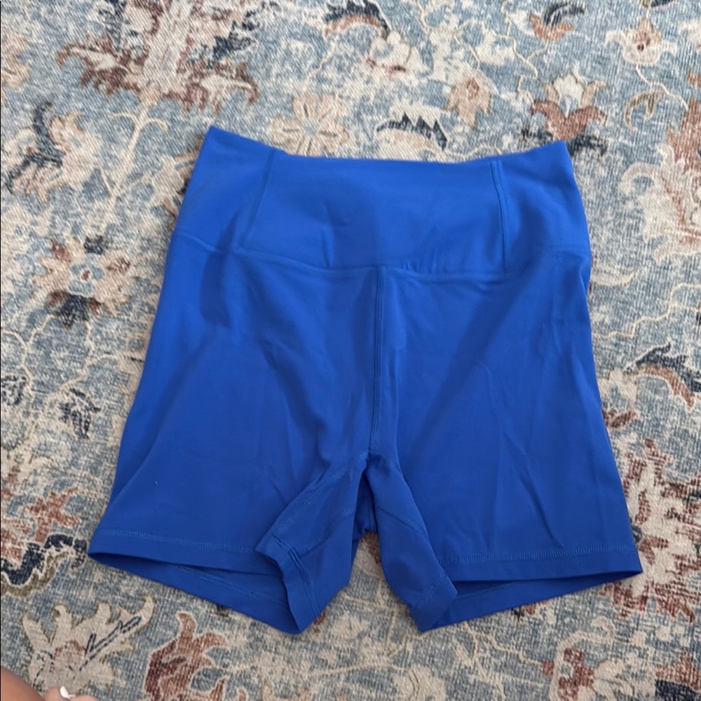 Freepeople Blue Biker Shorts
